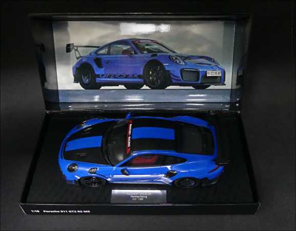 1:18 Porsche 911 [991.2] GT2 RS MR Manthey Racing blau- schwarz Collector Edition